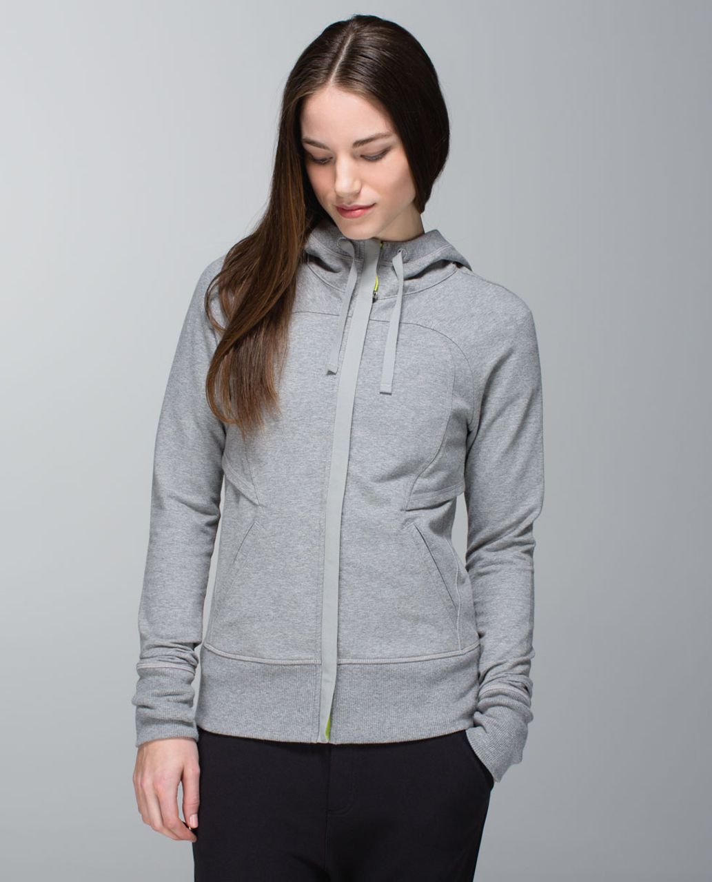 Lululemon After Asana Hoodie - Heathered Medium Grey