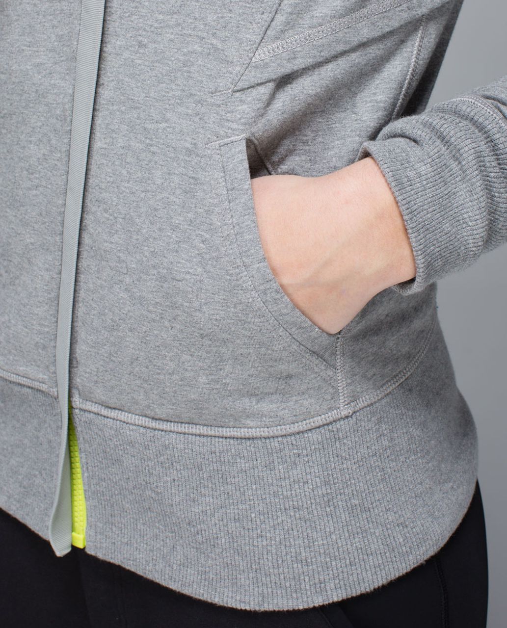 Lululemon After Asana Hoodie - Heathered Medium Grey