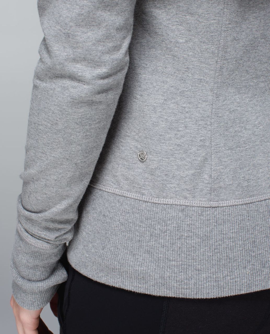 Lululemon After Asana Hoodie - Heathered Medium Grey