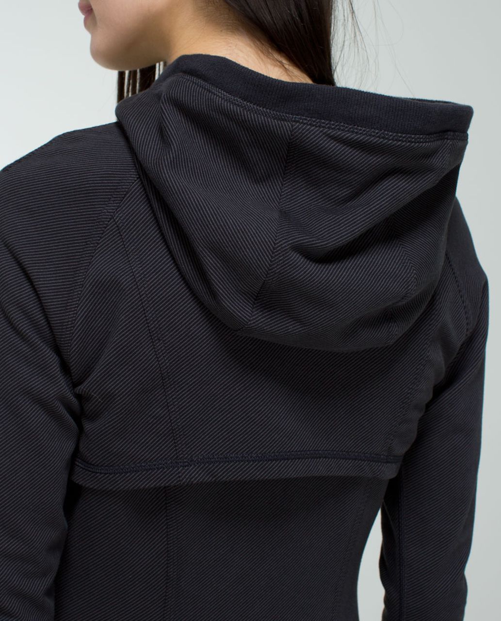 Lululemon After Asana Hoodie - Telemark Print Black / Black