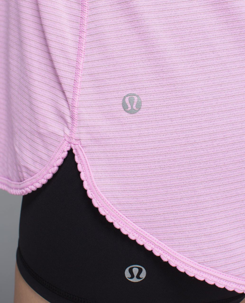 Lululemon 105 F Singlet *Silver - Heathered Vintage Pink