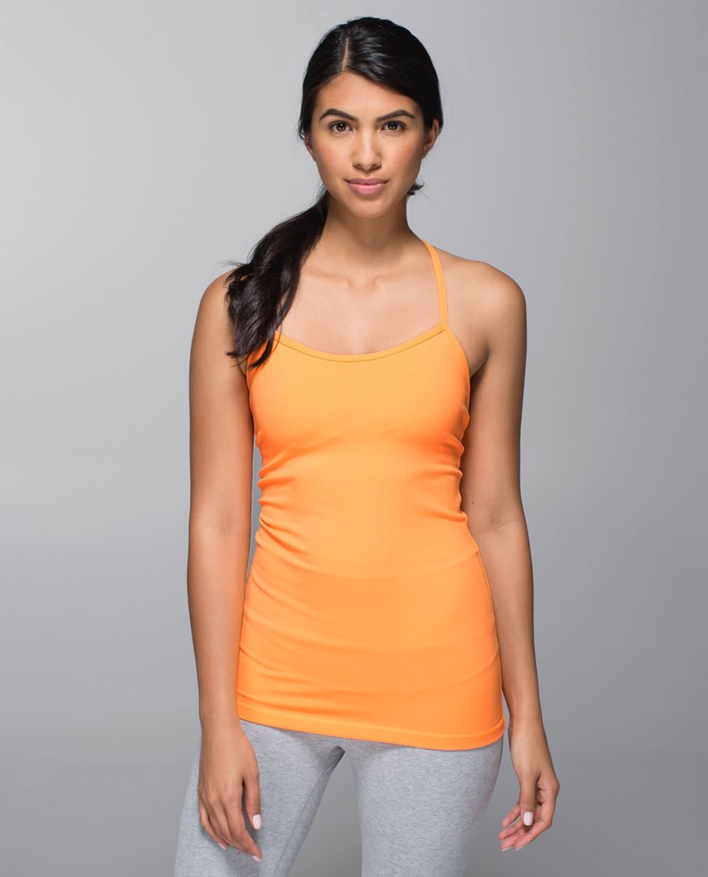 Lululemon Power Y Tank *Luon - Creamsicle Pop