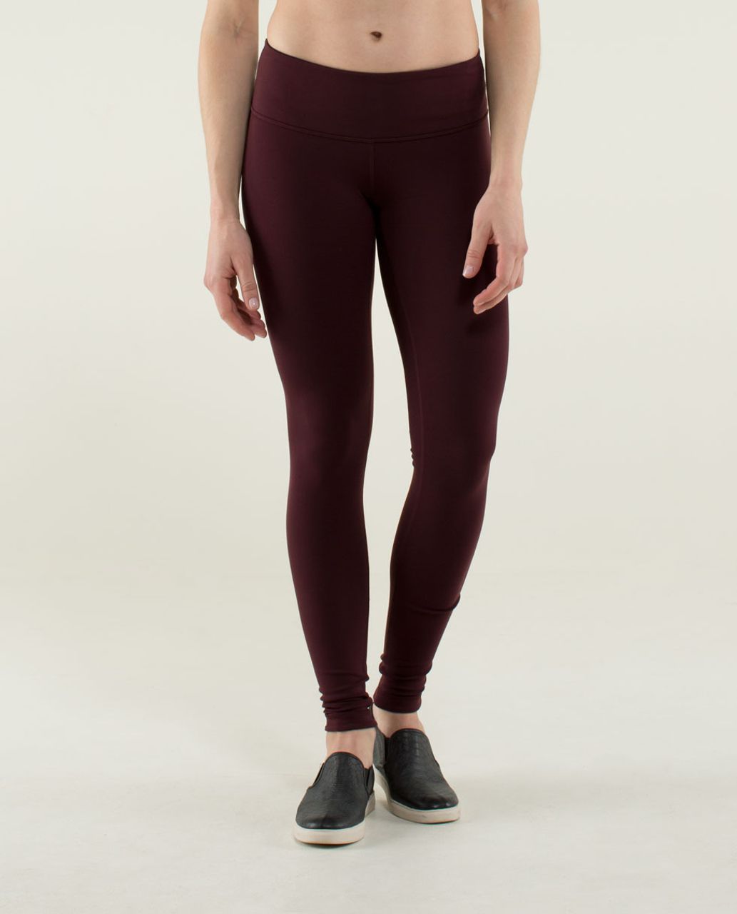 Lululemon Wunder Under Pant *Reversible - Bordeaux Drama / Black