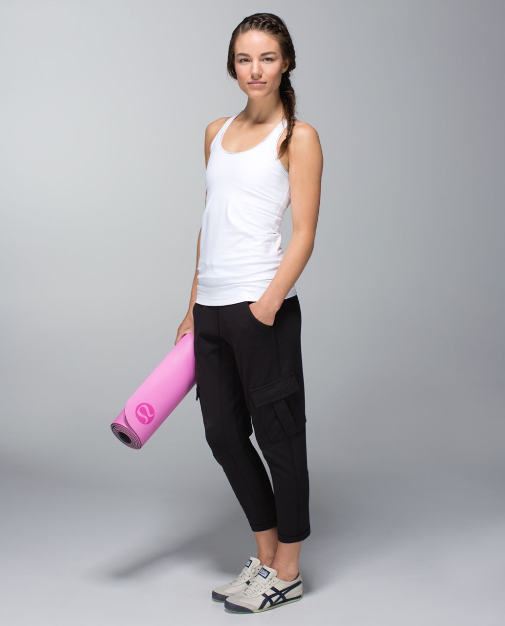 Lululemon Carry And Go Pant II - Telemark Print Black / Black