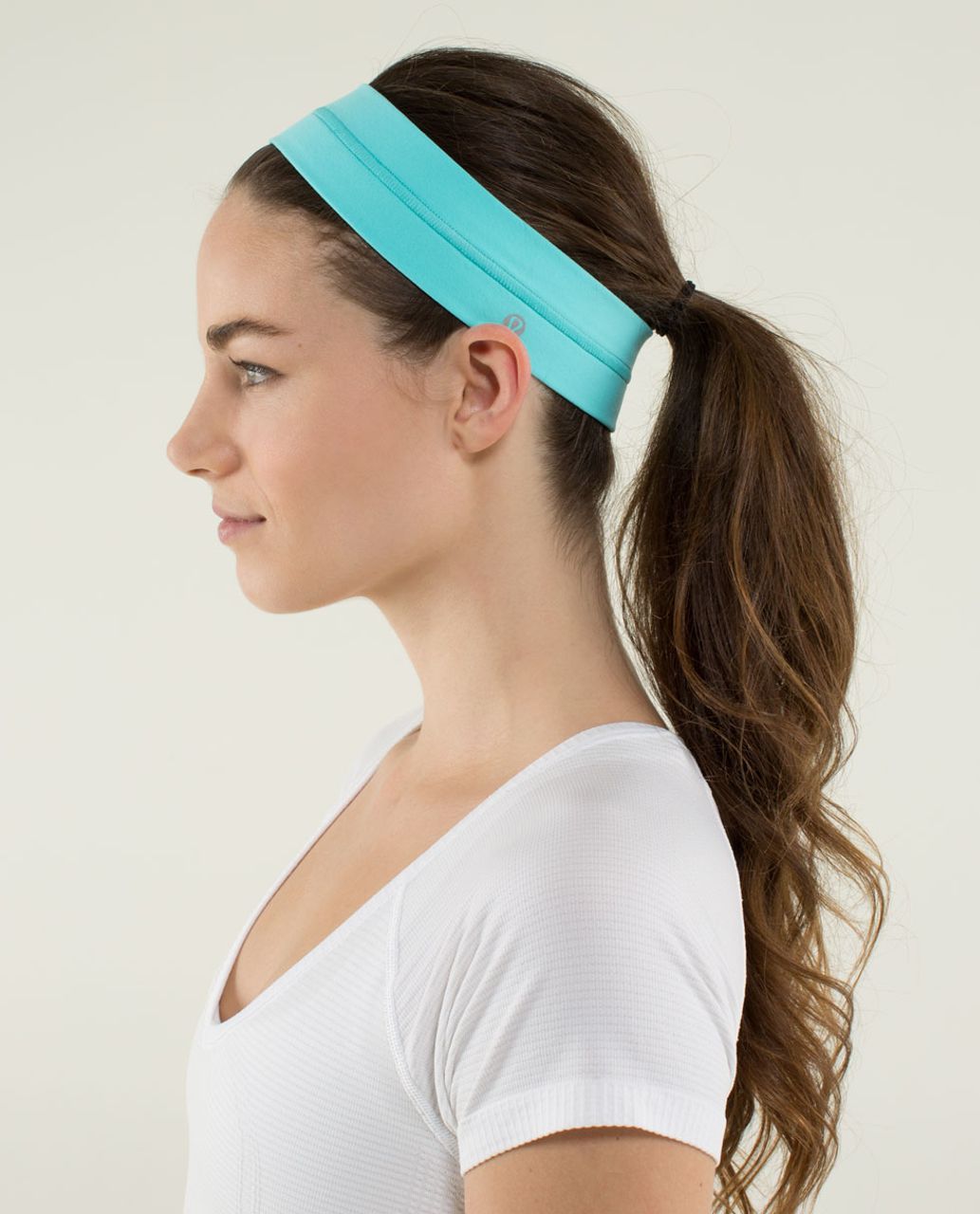 Lululemon Fly Away Tamer Headband - Angel Blue