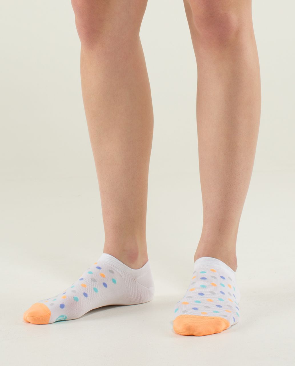 Lululemon Women's Run For Sun Sock - Polka Dot Angel Blue