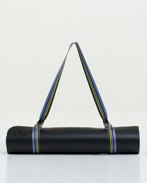 lululemon black yoga mat strap