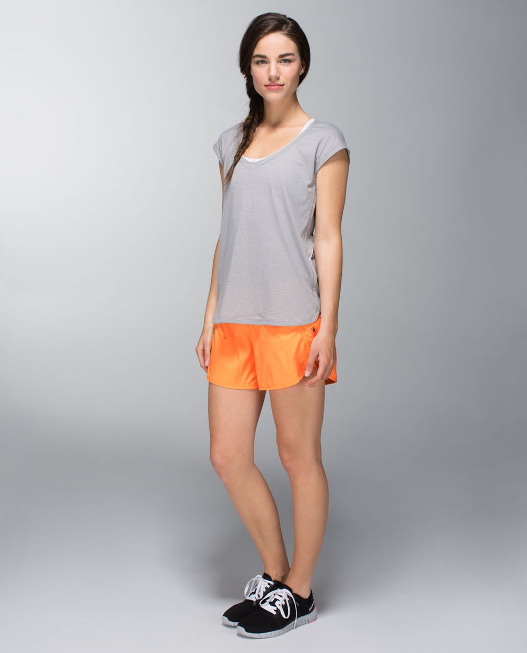 Lululemon Tracker Short II *2-way Stretch - Creamsicle Pop