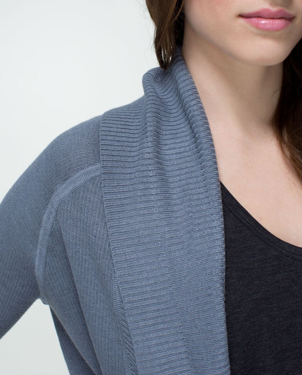 Lululemon Transformation Wrap - Heathered Blurred Grey /  Coal