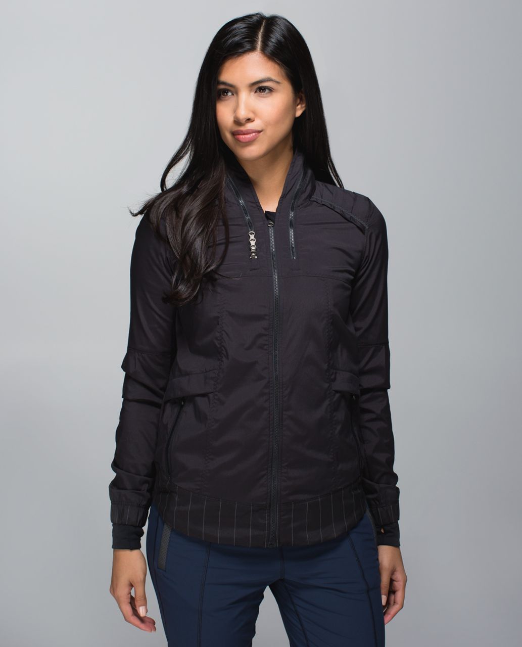 Lululemon Lightweight Relaxed-Fit Down Jacket - Black - lulu fanatics