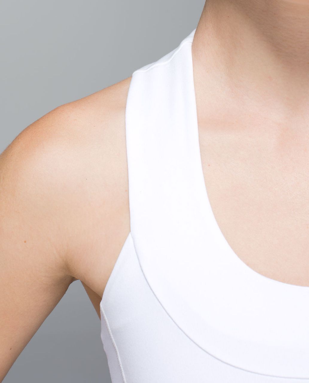 Lululemon Scoop Neck Tank *Luon - White