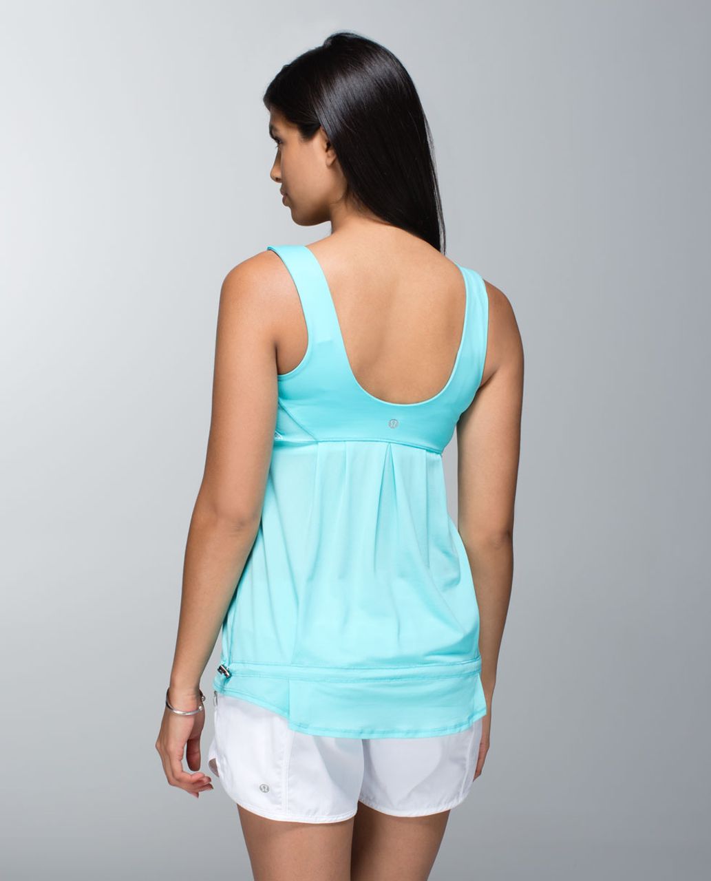 Lululemon Elevate Tank - Ambient Grey / Petite Fleur Silver Spoon