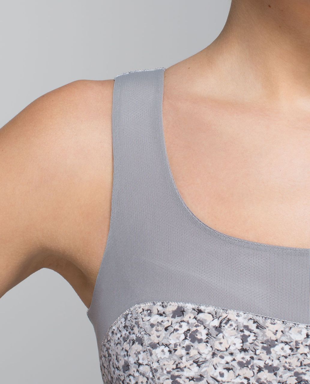 Lululemon Elevate Tank - Ambient Grey / Petite Fleur Silver Spoon - lulu  fanatics