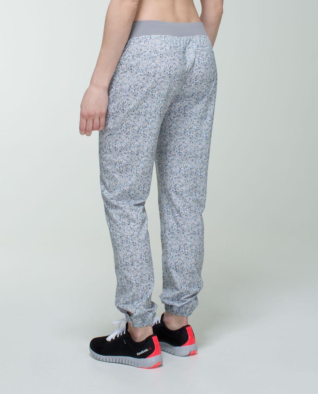 Lululemon Bring Back The Track Pant - Petite Fleur Silver Spoon / Ambient Grey