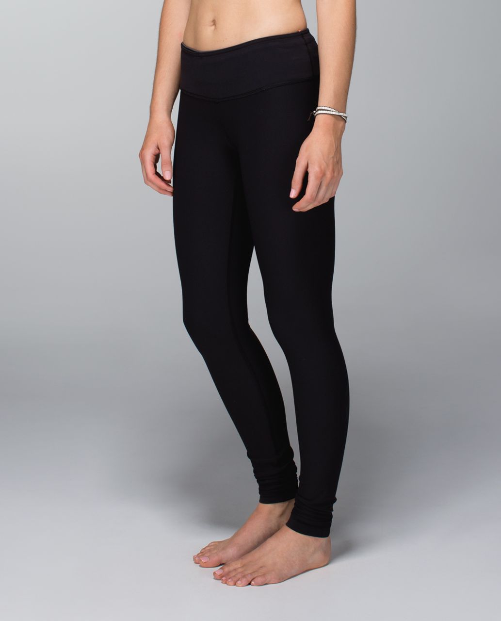 Lululemon Wunder Under Pant *Full-On Luon - Black / Quilt Spring 14-05