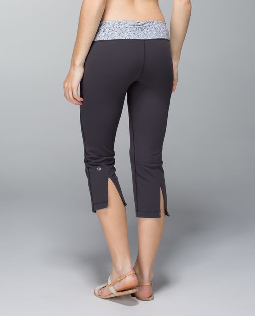 Lululemon Gather & Crow Crop II - Black - lulu fanatics