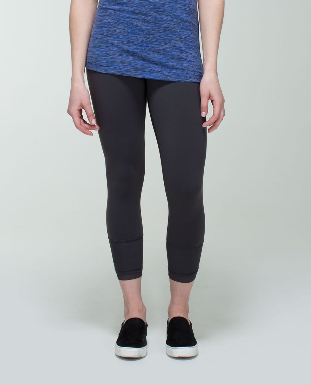 Lululemon Find Your Flow Crop - Soot