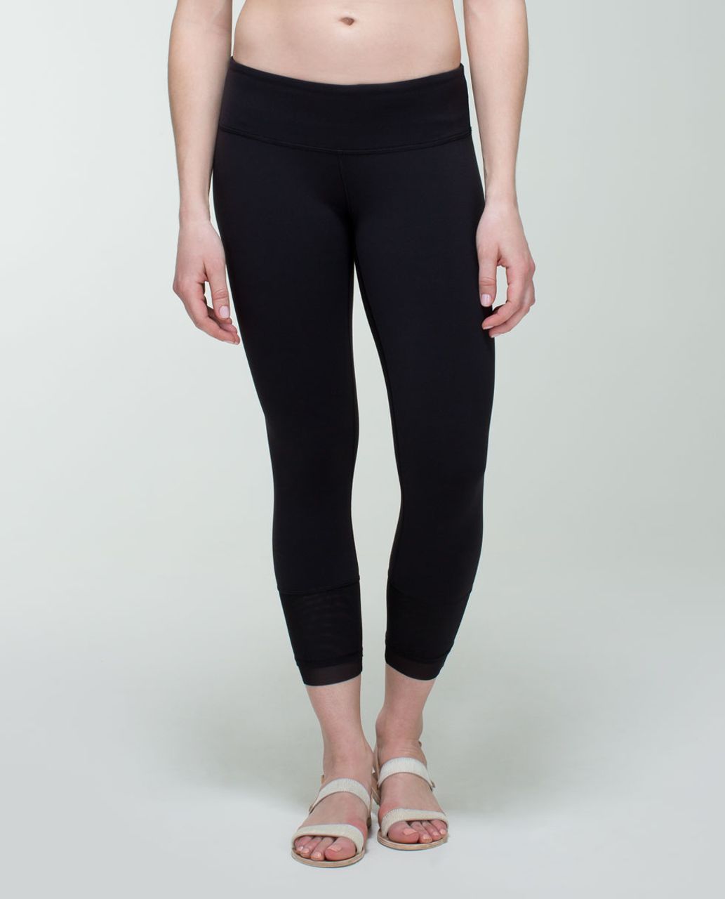 Lululemon in the flow crop leggings Size 8 - $28 - From Kristy