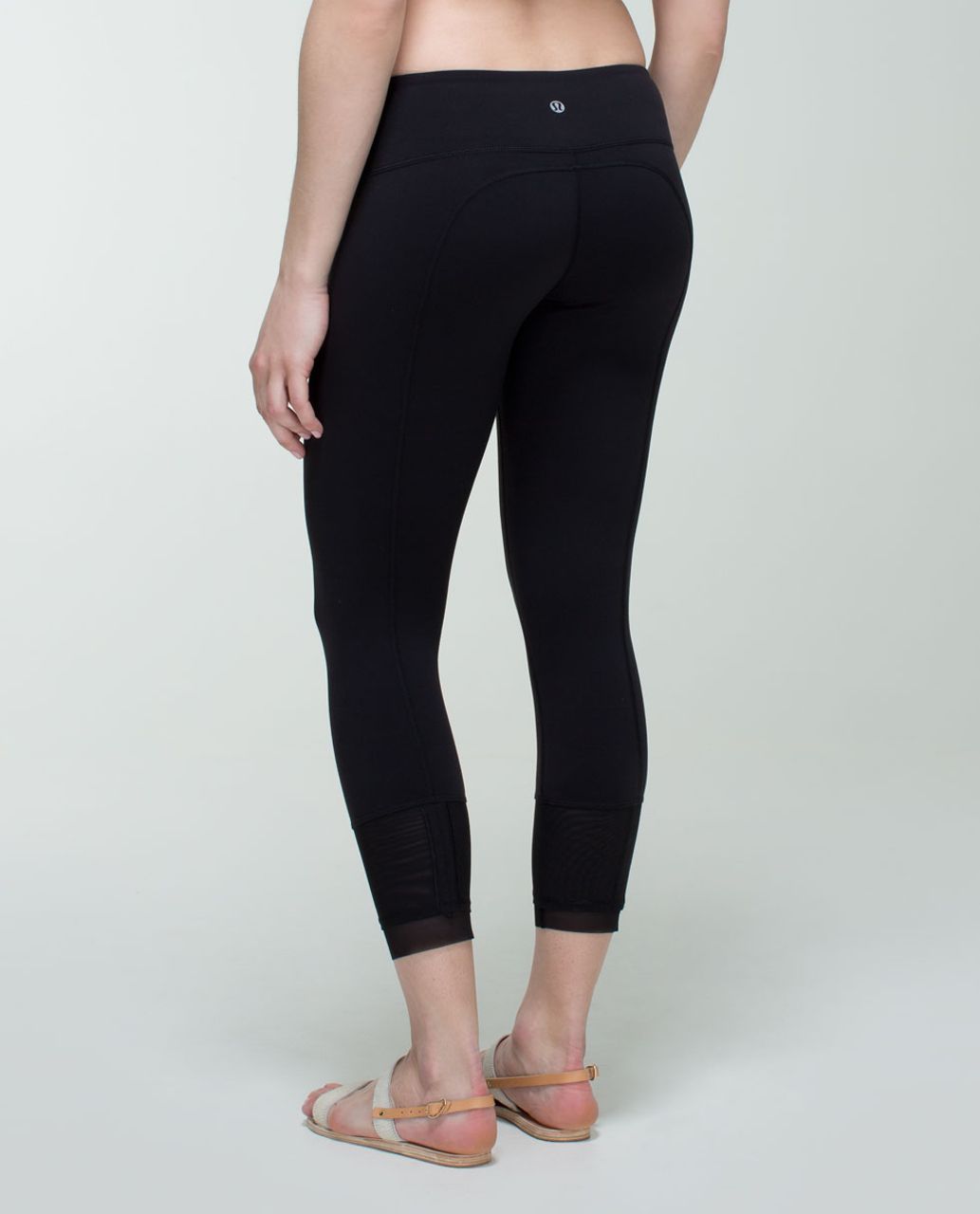 Lululemon In The Flow Crop - Black - lulu fanatics