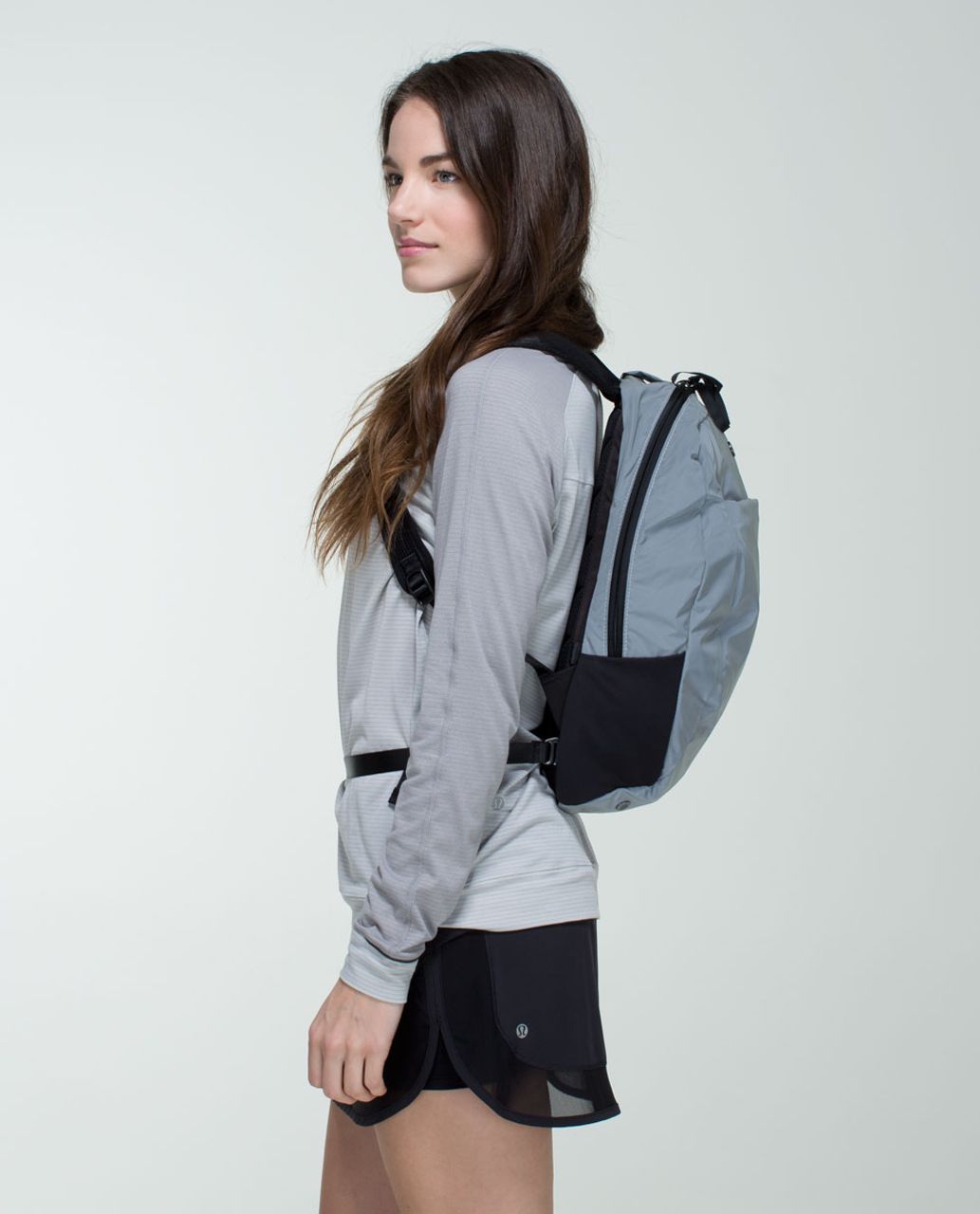 Lululemon Run From Work Backpack *Reflective - Metallic Silver