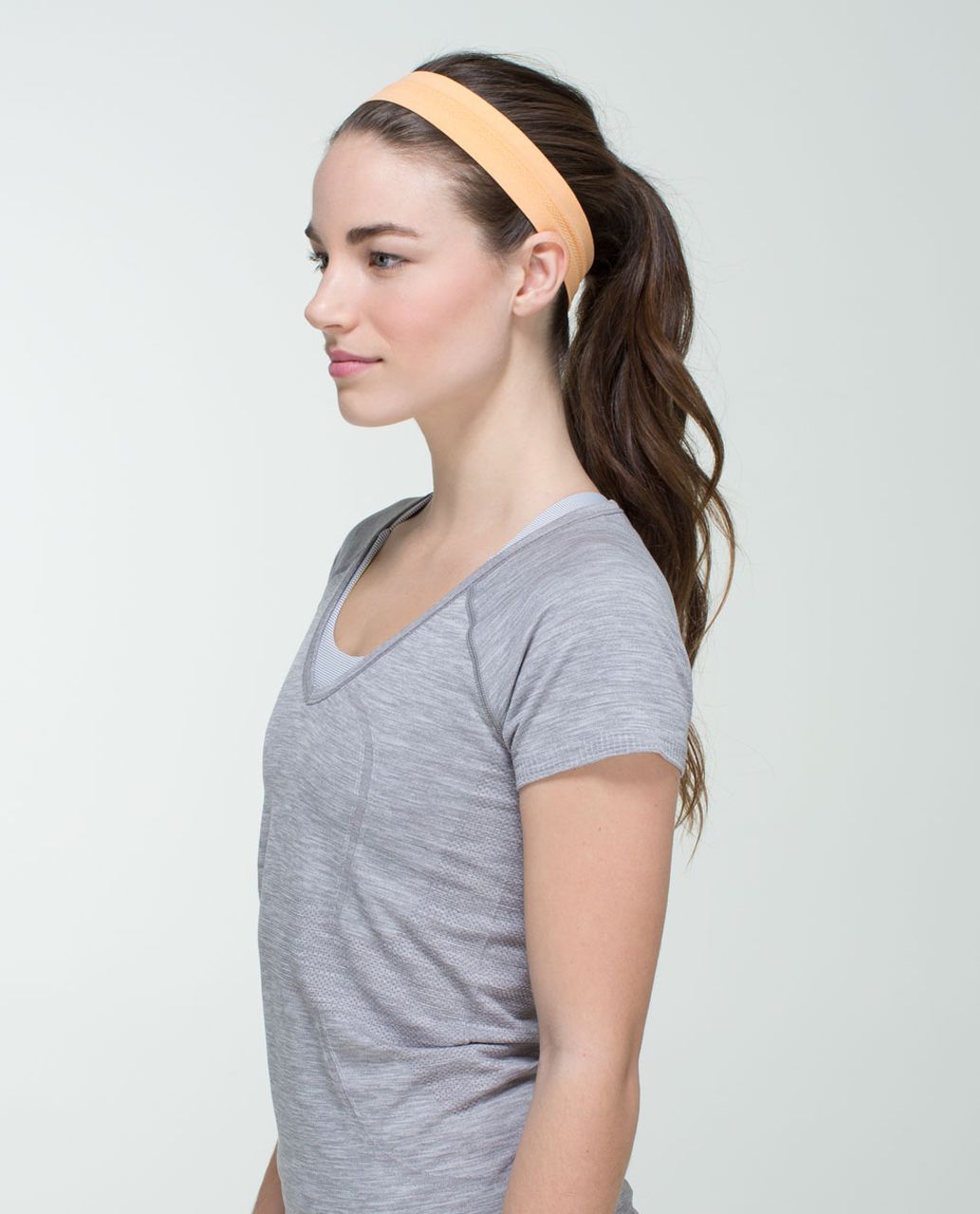 Lululemon Swiftly Headband - Heathered Creamsicle Pop