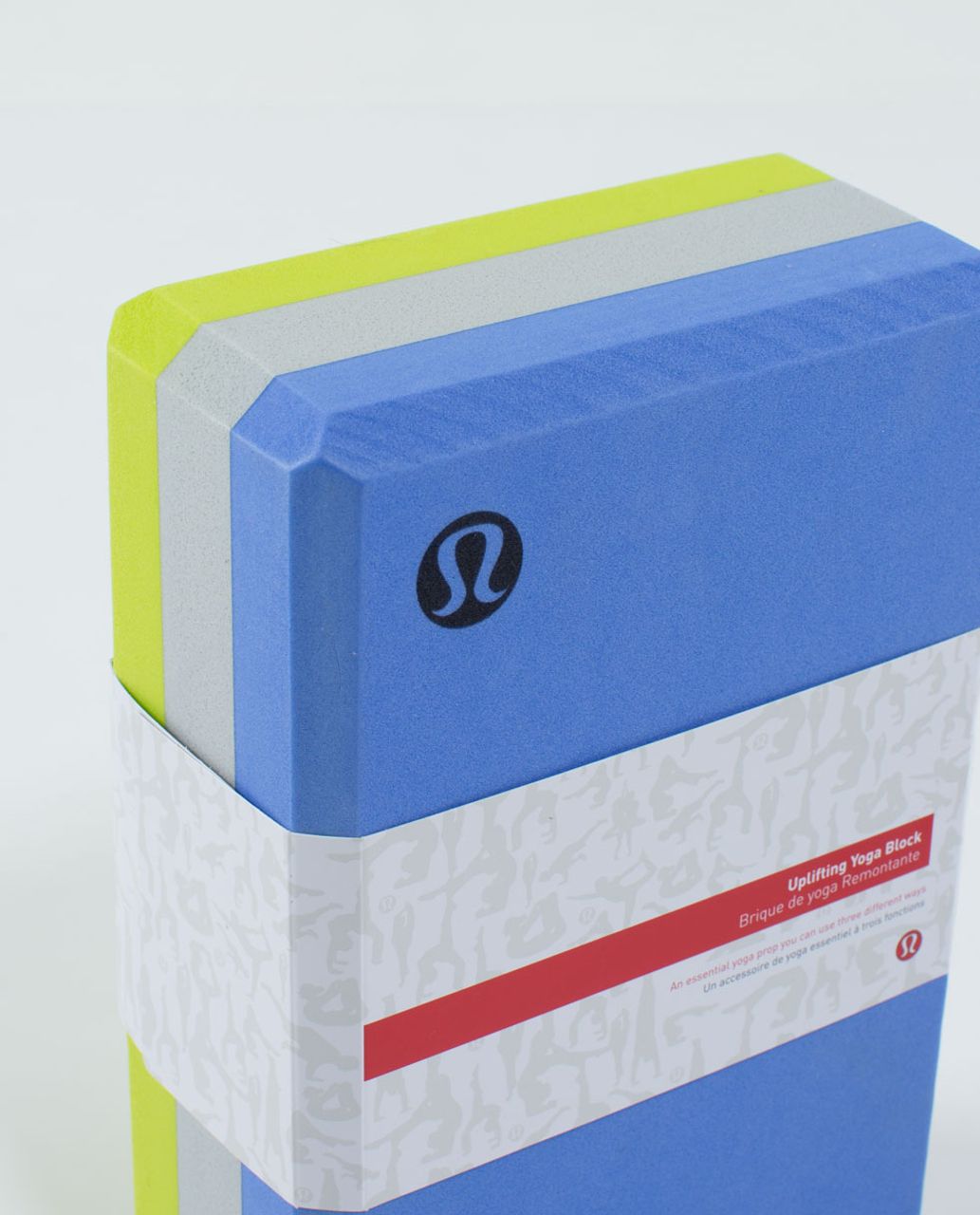 Lululemon Uplifting Yoga Block - Antidote / Silver Spoon / Lullaby