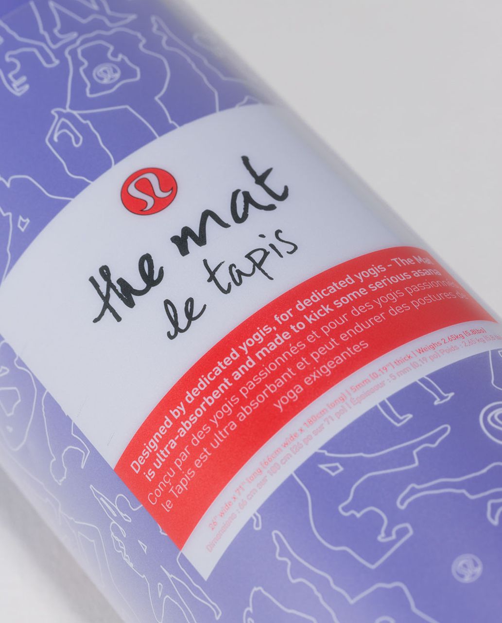 Lululemon The Mat - Lullaby / Deep Coal