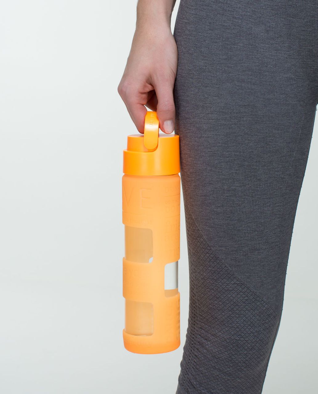 Lululemon Pure Focus Glass Water Bottle - Creamsicle Pop