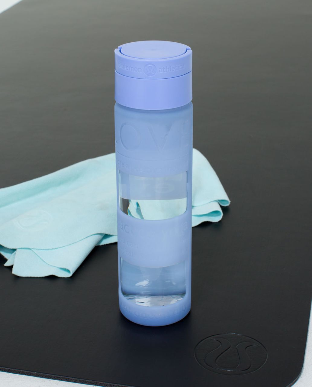 Lululemon Pure Focus Glass Water Bottle - Lullaby