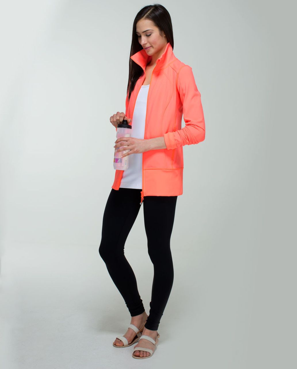 Lululemon Nice Asana Jacket - Black - lulu fanatics