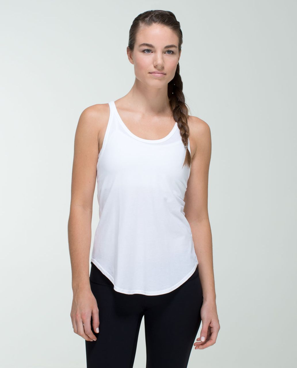 Lululemon Tuck Me In Tank - Soot / Very Light Flare - lulu fanatics