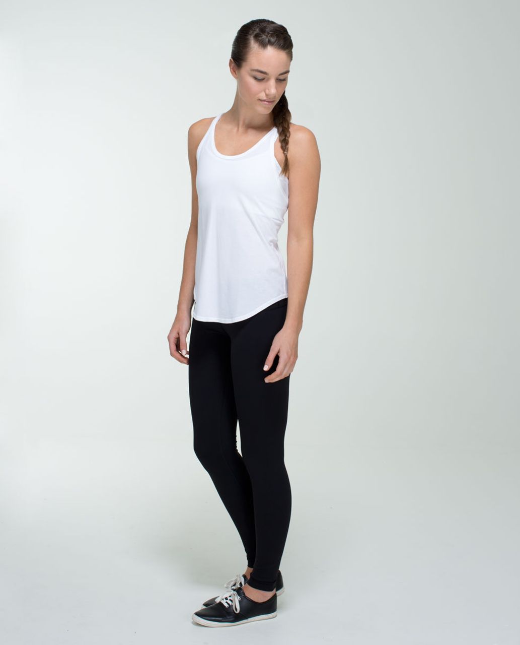 Lululemon Tuck & Flow Tank - White - lulu fanatics