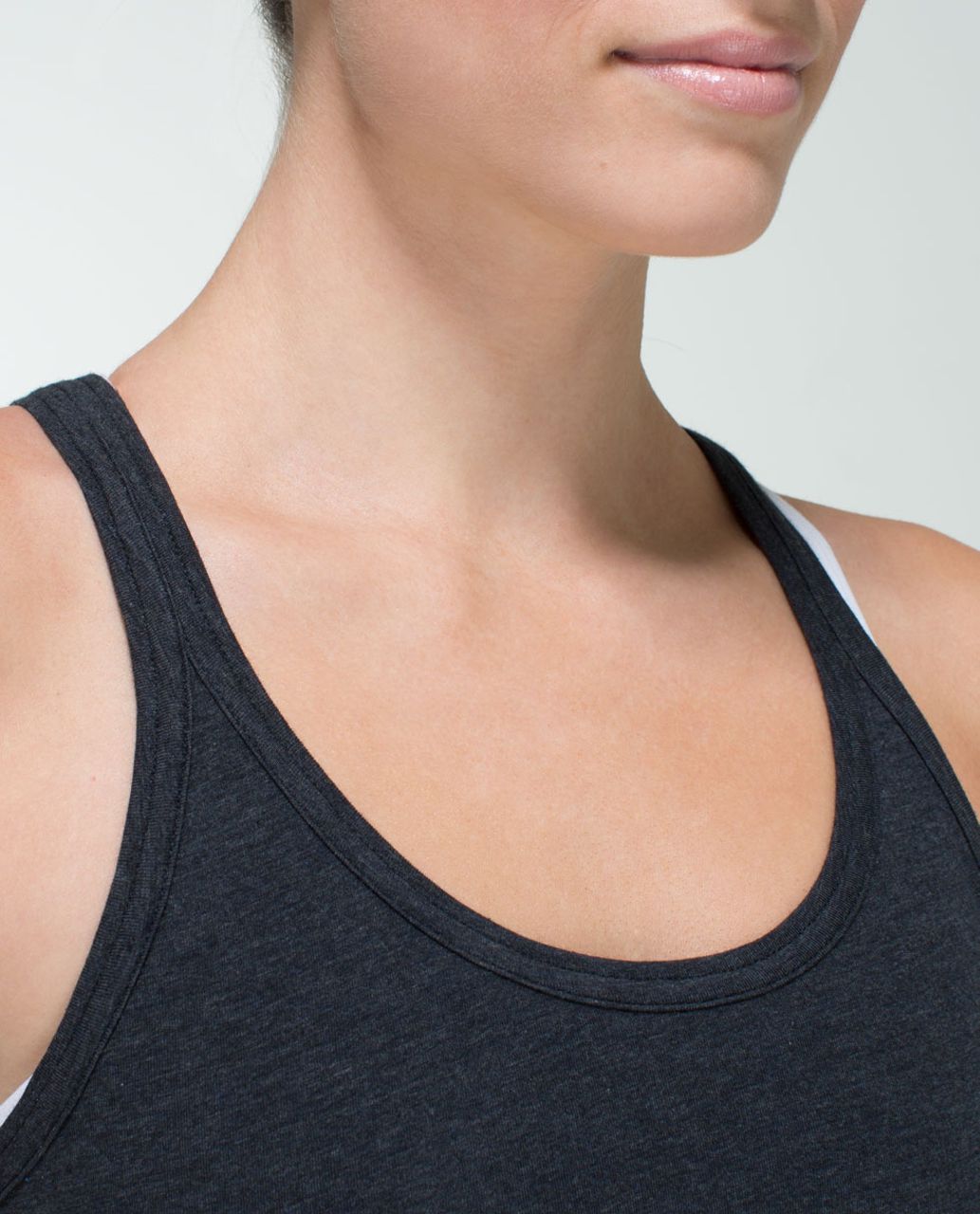 Lululemon Tuck & Flow Tank - Heathered Black