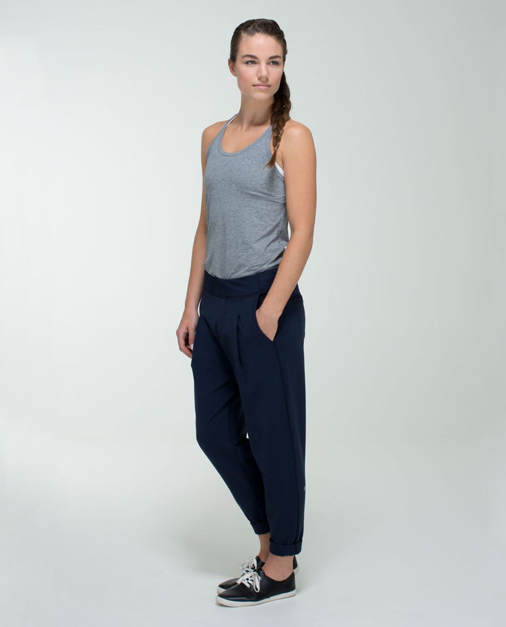 Lululemon Tuck Me In Tank - Soot / Very Light Flare - lulu fanatics