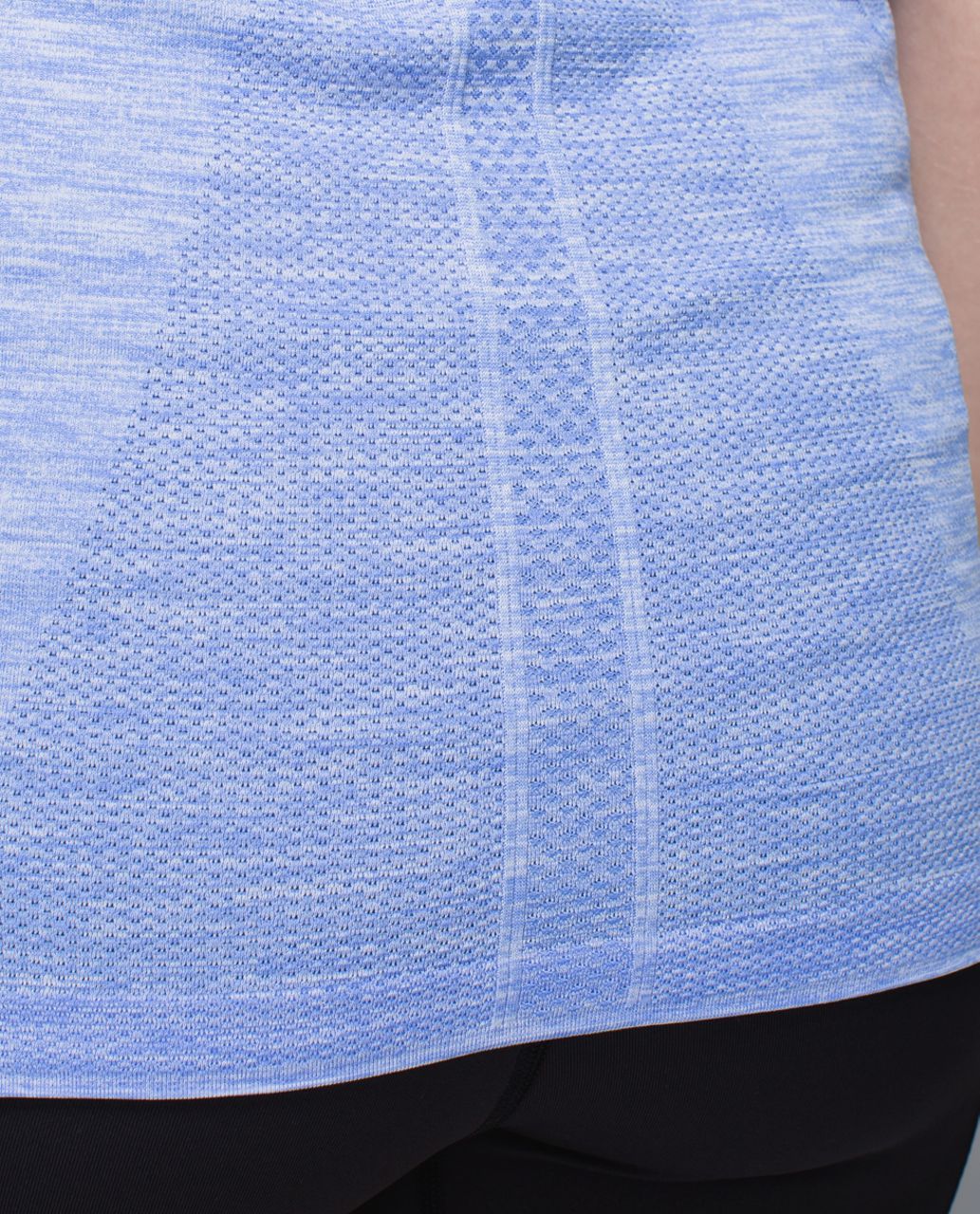 Lululemon Run:  Swiftly Tech V Neck - Heathered Lullaby