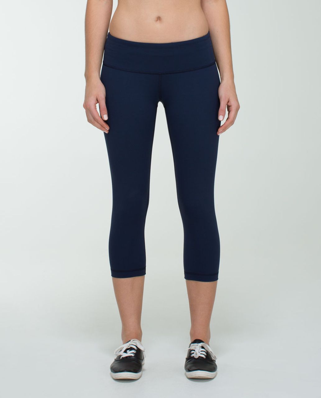 Lululemon Wunder Under Crop *Full-On Luxtreme - Inkwell