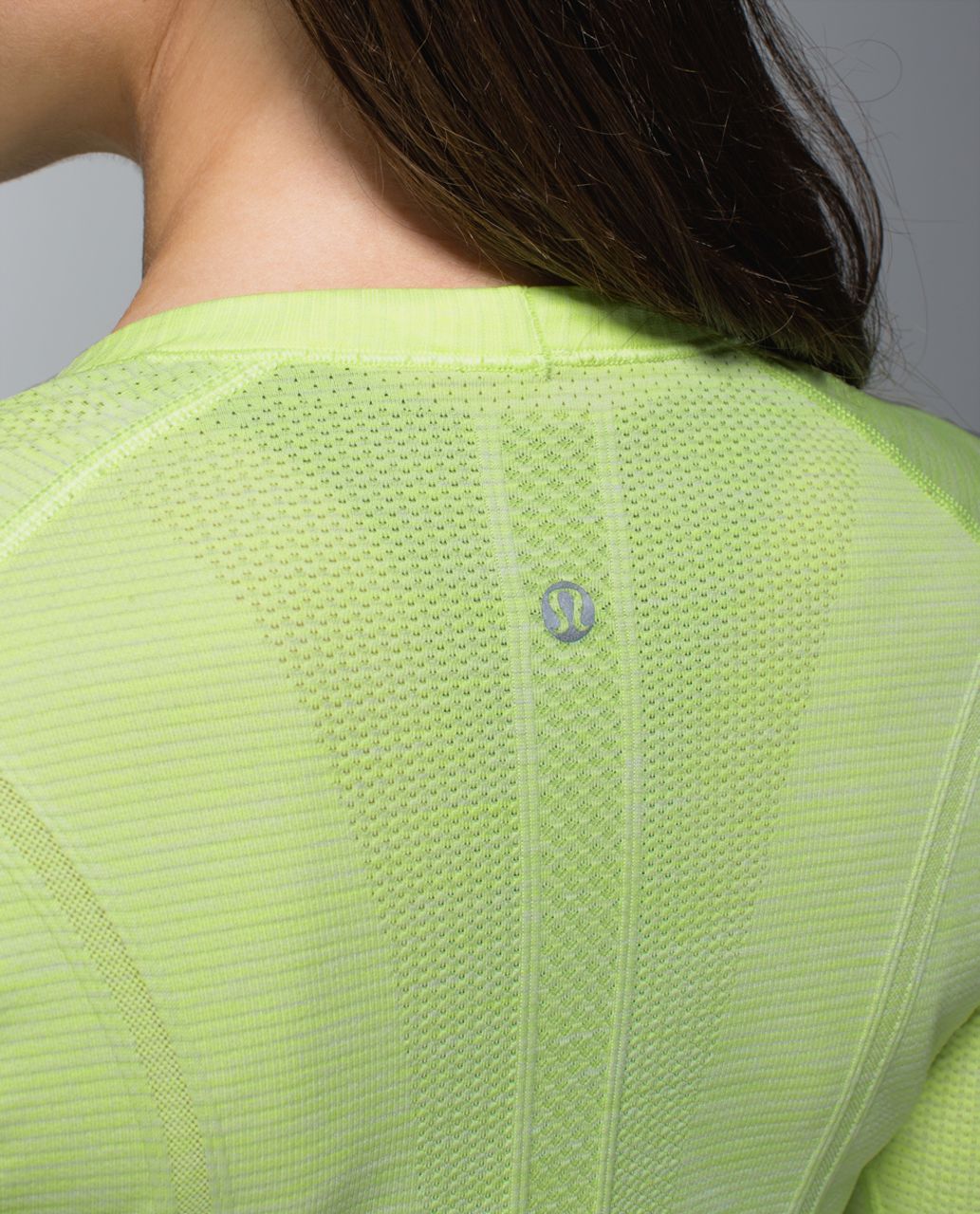 Lululemon Run:  Swiftly Tech Long Sleeve - Heathered Clear Mint