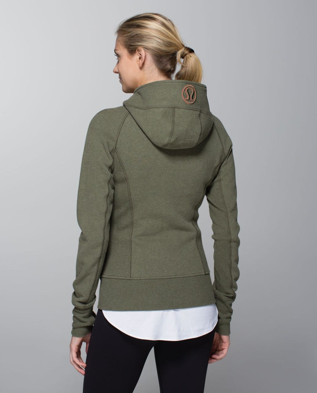 Lululemon Scuba Hoodie *Light Cotton Fleece - Army Green - lulu fanatics