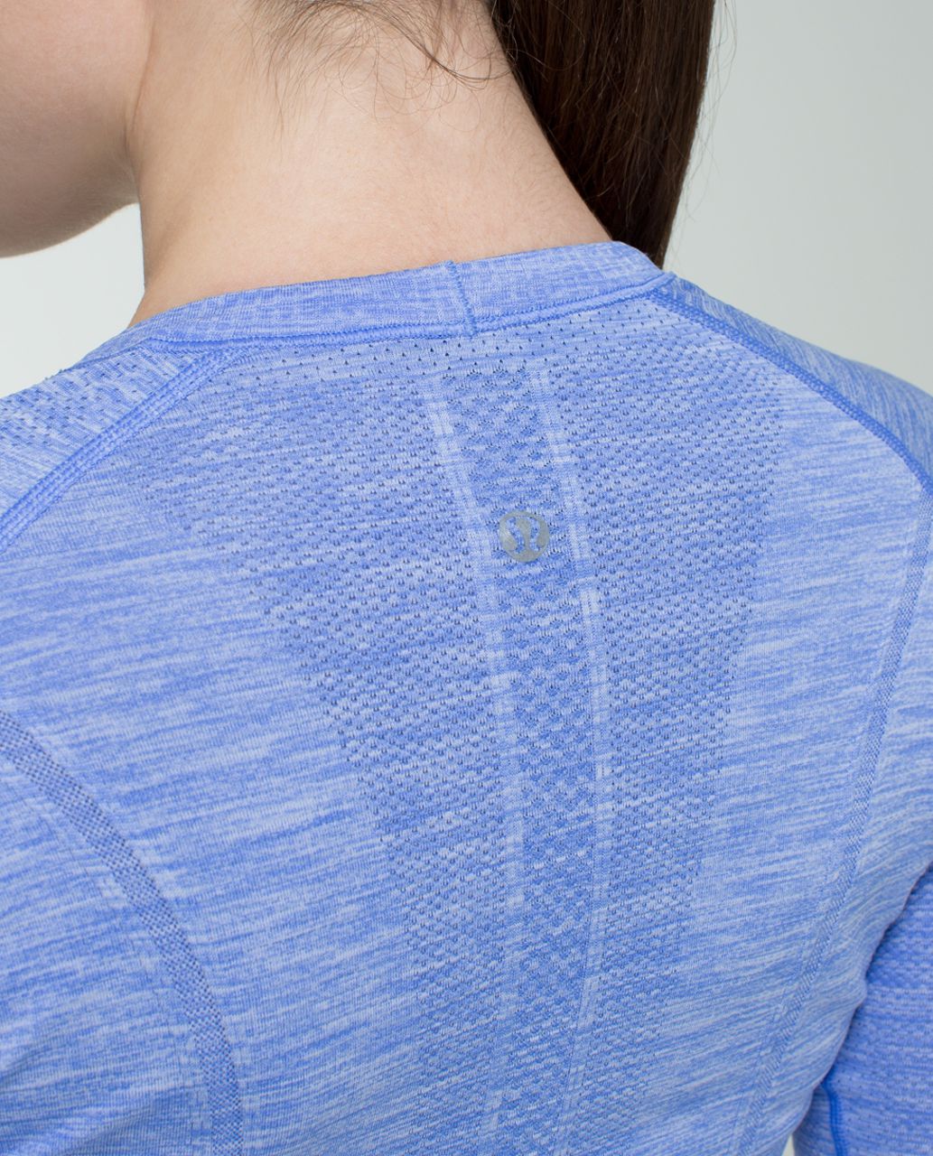 Lululemon Run:  Swiftly Tech Long Sleeve - Heathered Lullaby