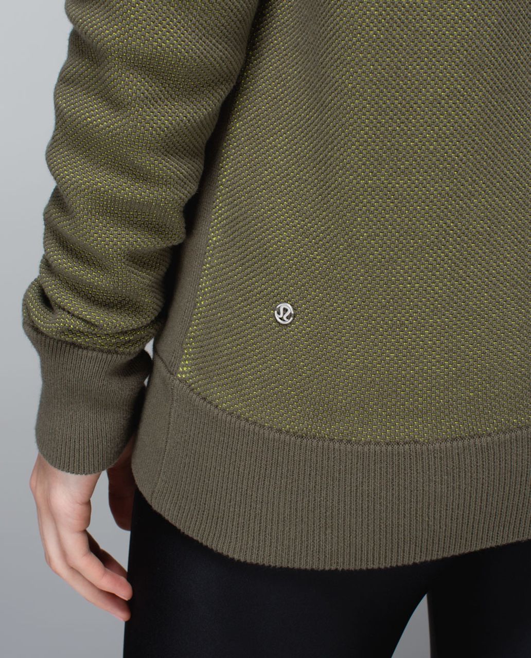 Lululemon Post Savasana Jacket - Fatigue Green / Antidote