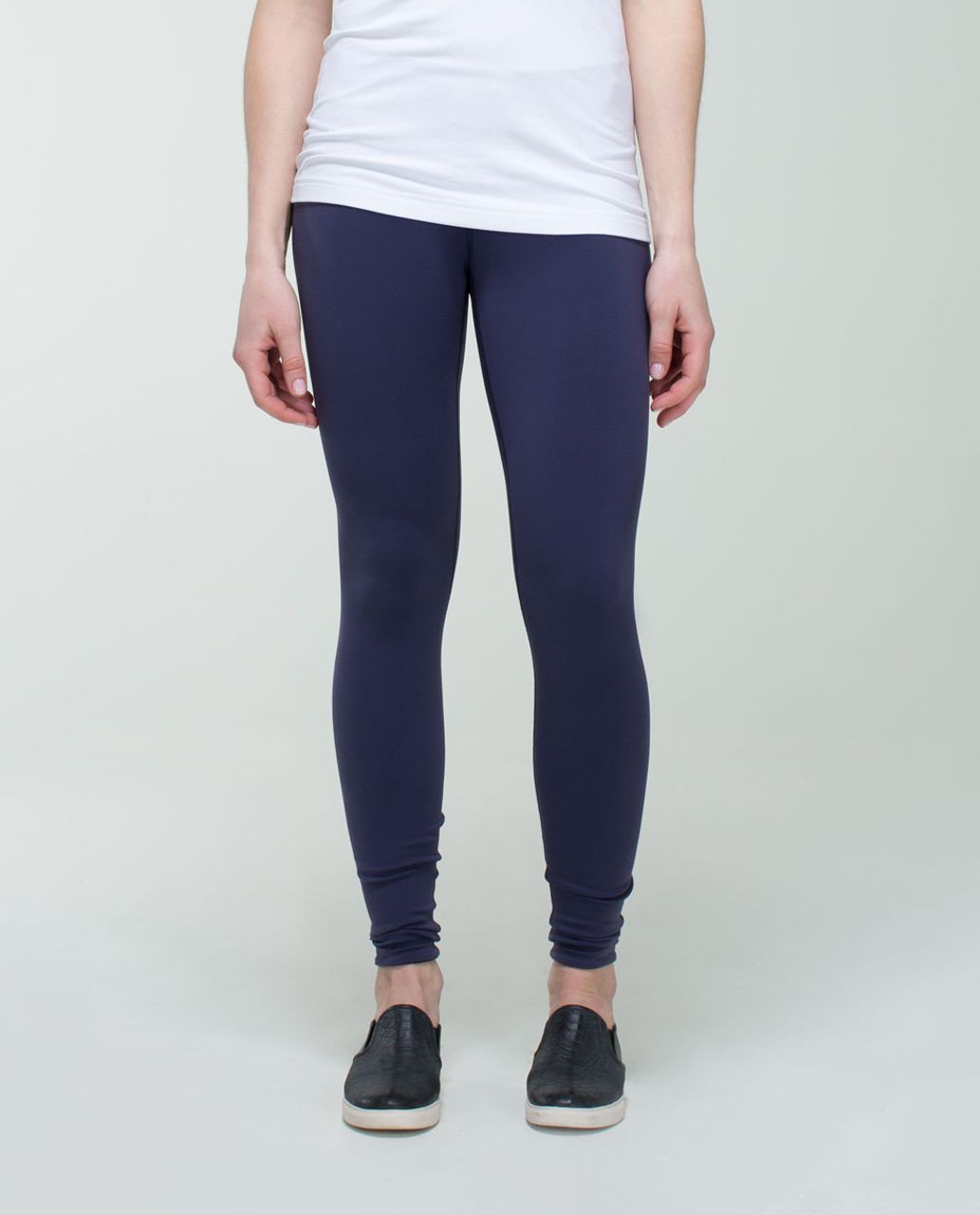 Lululemon Wunder Under Pant (Reversible) - Cadet Blue / Black - lulu  fanatics