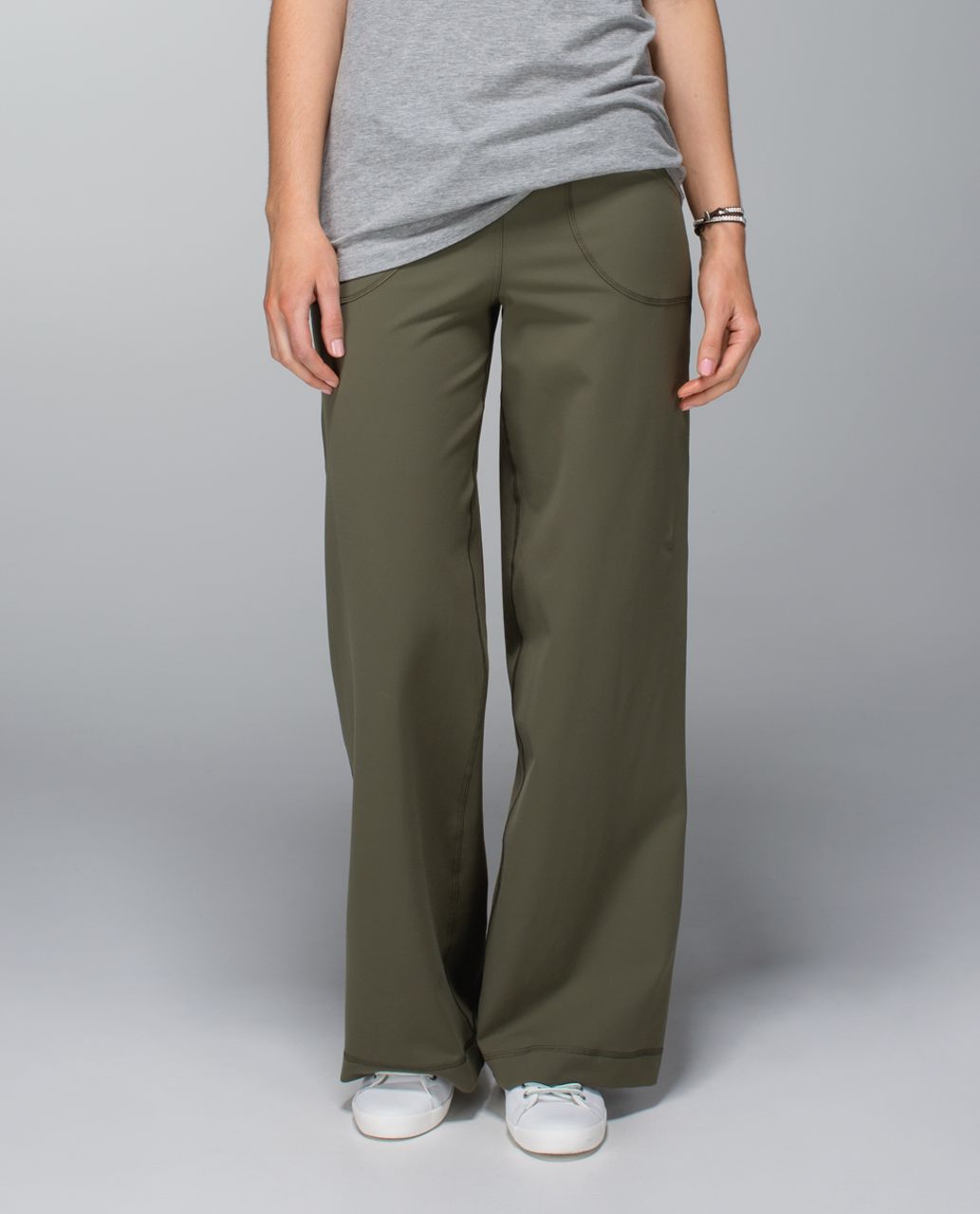 Green Lululemon Wide Leg Pants for Women