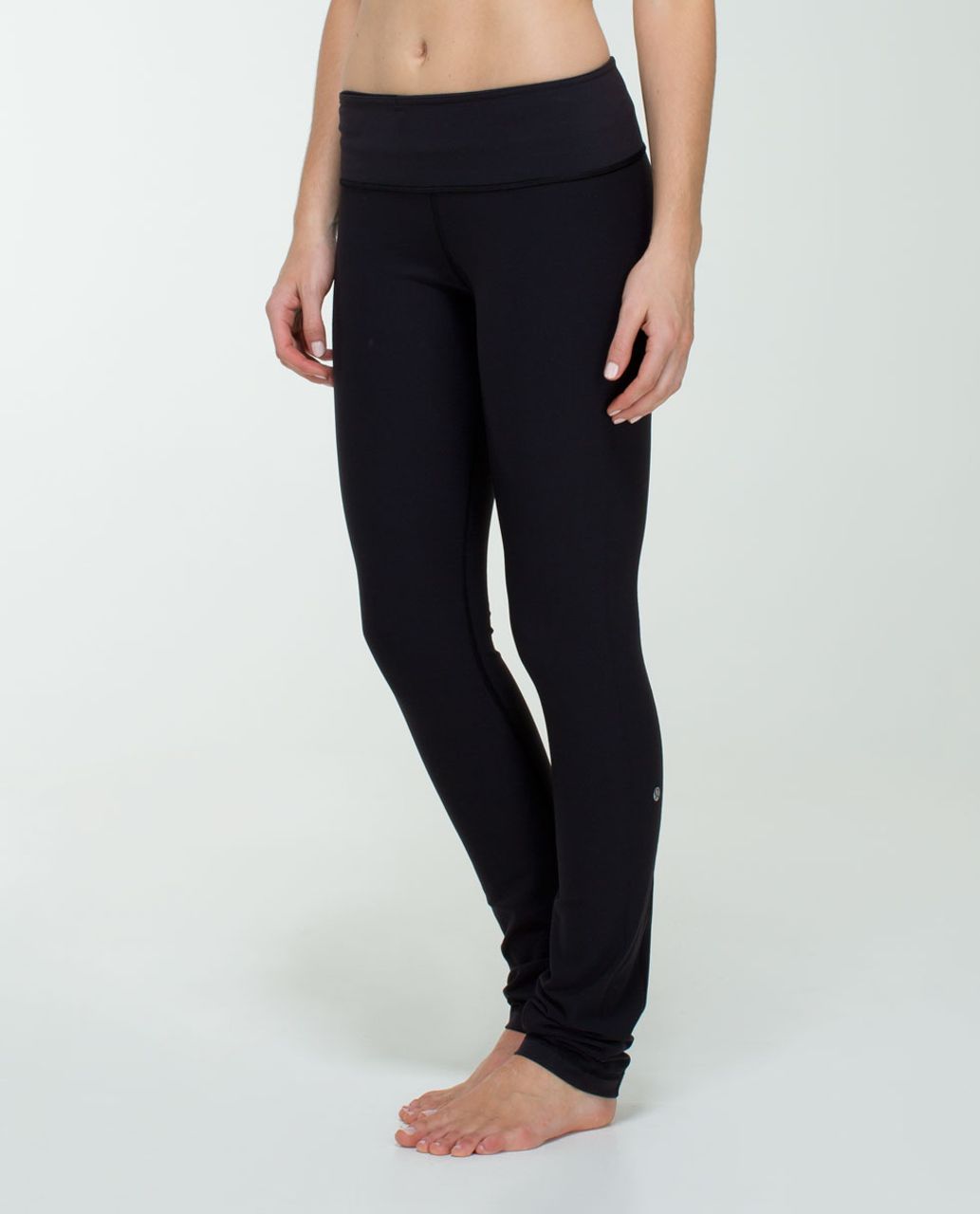 Lululemon Groove Pant (Regular) *Full-On Luon - Black / Quilt Winter 13-12  - lulu fanatics