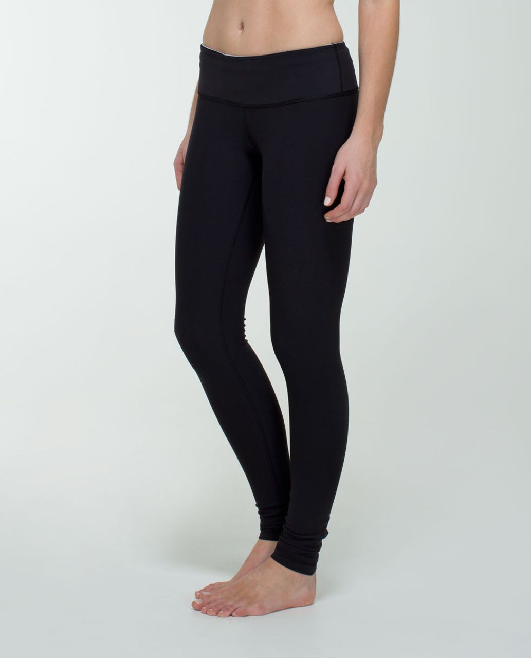 Lululemon Wunder Under Pant *Full-On Luon - Black / Quilt Spring 14-09