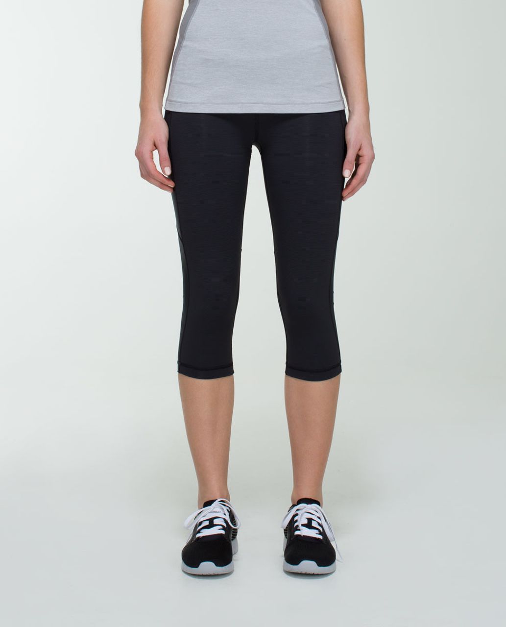 Lululemon Cut The Crop - Wee Stripe Black / Black