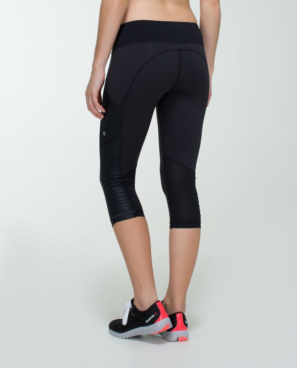 Lululemon Cut The Crop - Wee Stripe Black / Black