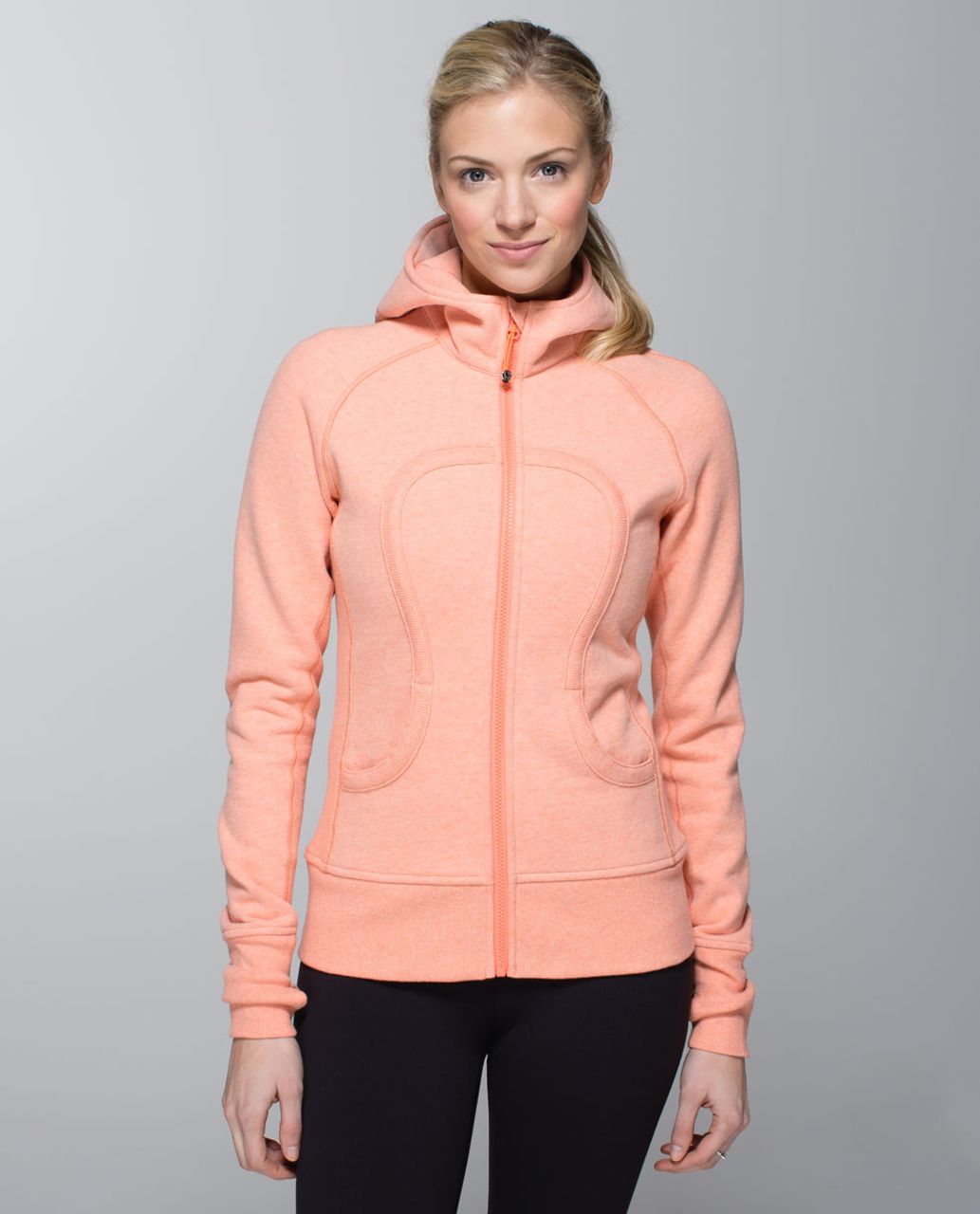 Lululemon Scuba Hoodie II - Heathered Plum Peach / Plum Peach