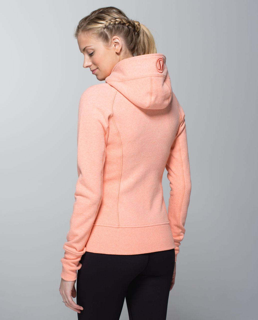 Lululemon Scuba Hoodie II - Heathered Plum Peach / Plum Peach