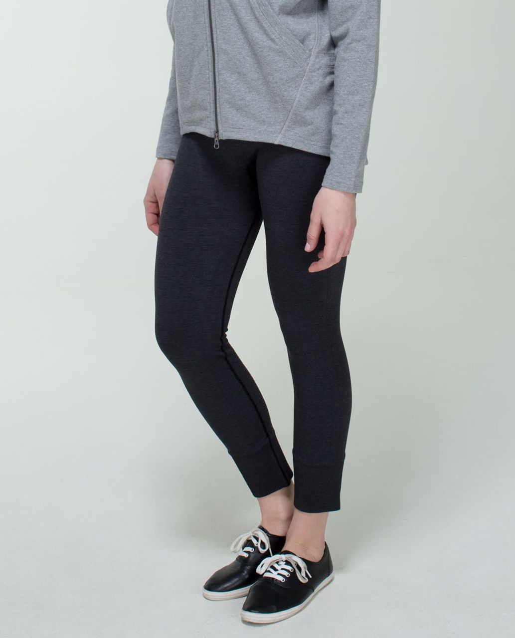 Lululemon Ebb To Street Pant - Heathered Black