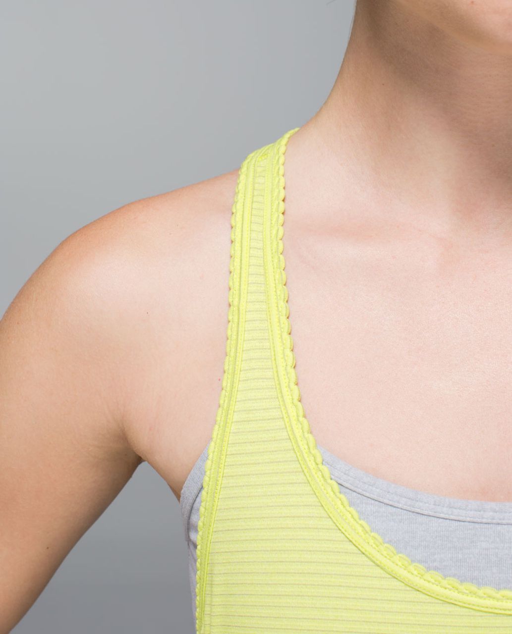 Lululemon 105 F Singlet *Silver - Heathered Antidote